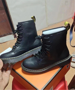 Stockpapa Liquidation Women's Black Martin Boots