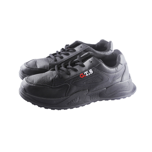 Stockpapa Overrun Branded Apparel G.T.S Black Breathable Sneaker