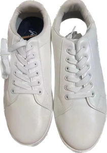 Stockpapa Garment Stock Lot High Quality White Srneakes for Men