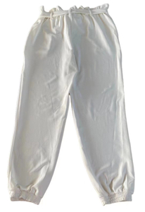 STOCKPAPAWomen's White Belted Trousers